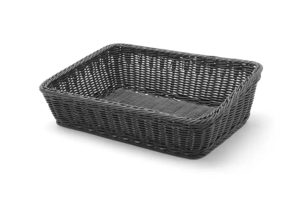 Weekendaanbieding Broodmand Rechthoekig Zwart - 400x300x(H)120mm