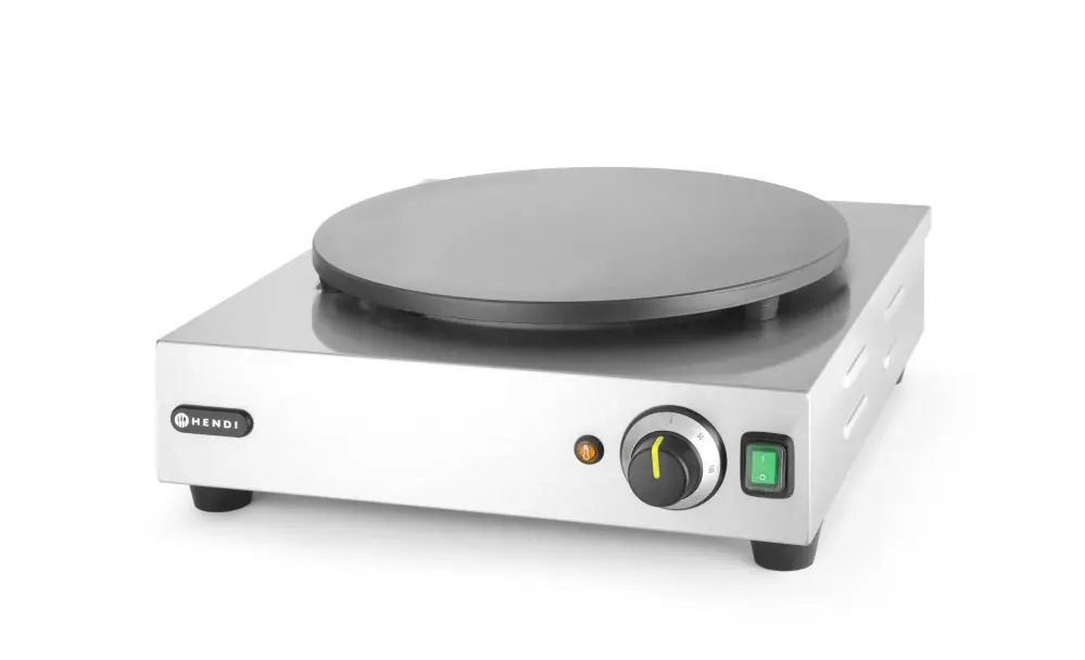 Crepes Bakplaat - Gietijzer Met Keramische Coating - Ø400mm Plaat - 470x509x(H)161mm Shop Nu