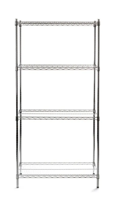 Direct Verzonden Opbergrek - 4 schappen - 125kg per schap - 910x455x(h)1830mm