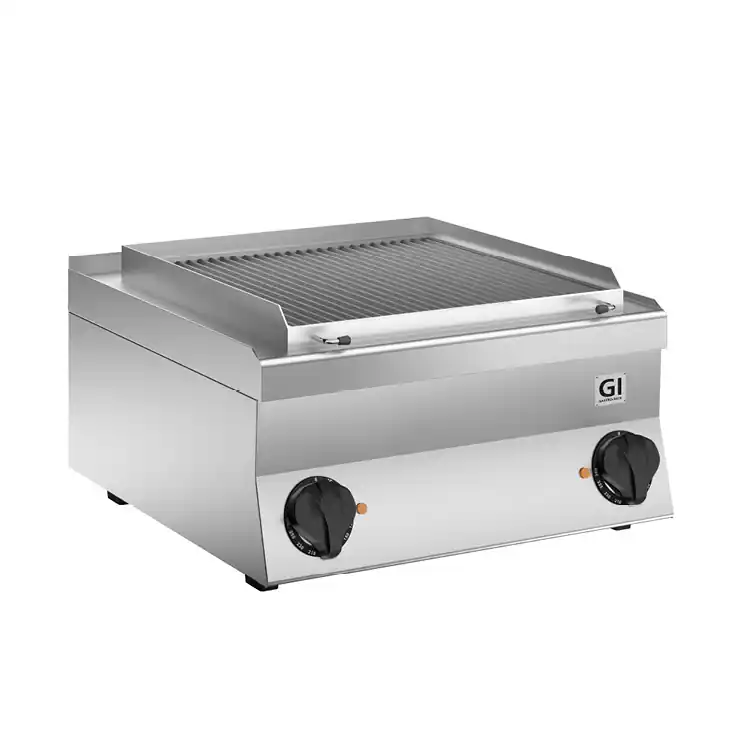 650 HP Elektrische Vaporgrill - 400V 5,44 kW - 600x650x(H)295mm Lage Kosten