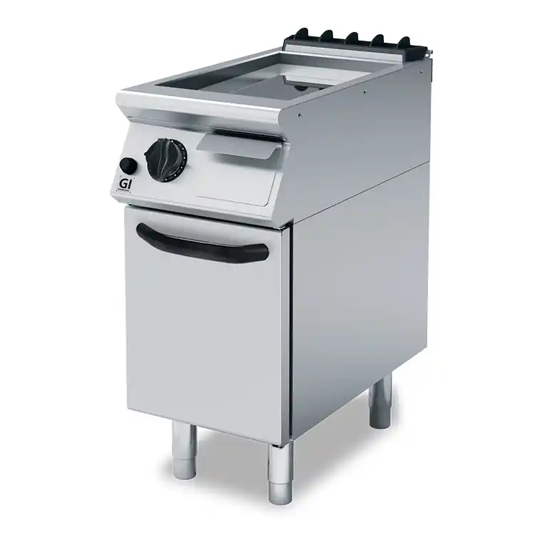 700 HP Gasbakplaat RVS Plaat - 6 kW - 400x730x(H)250mm Bestel Nu