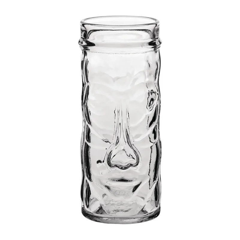 Tahiti Tiki Glazen Transparant - 45cl - 6 Stuks Beperkt Aanbod