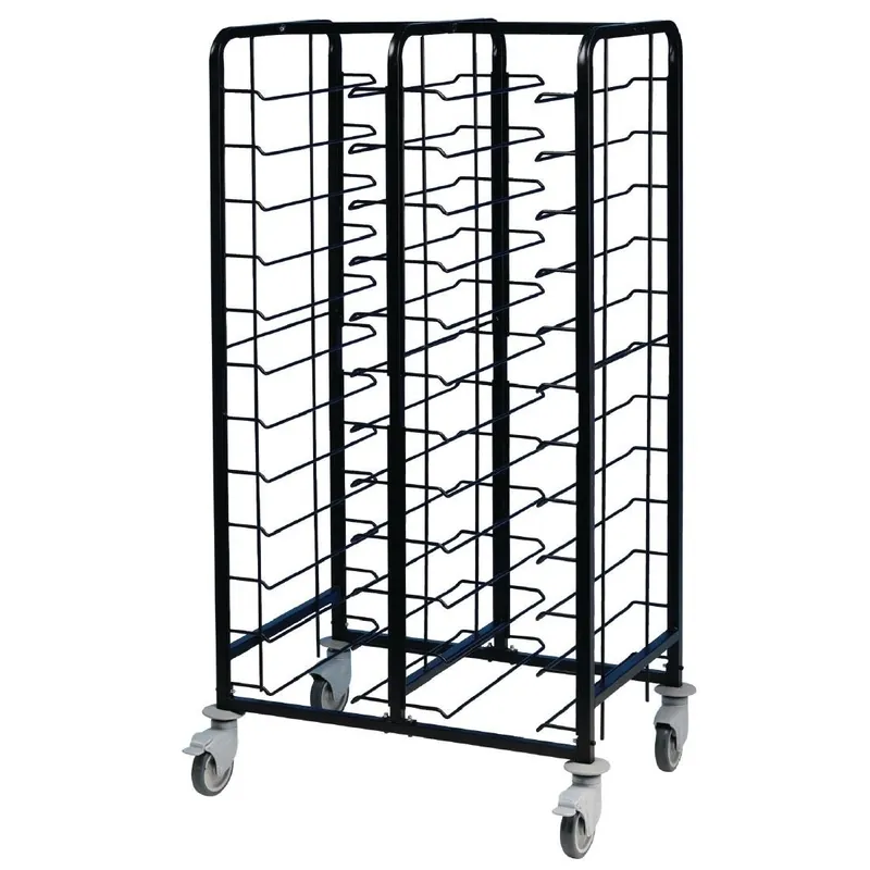 Gepoedercoate Serveerwagen 24 Bladen 930(b)x640(d)x1700(h)mm Dagaanbieding
