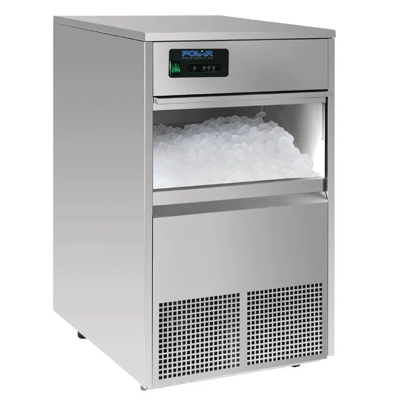 Gratis Retour G-serie Ijsblokjesmachine 50kg/24 Uur - 10kg Opslag - 498x604x(H)831mm