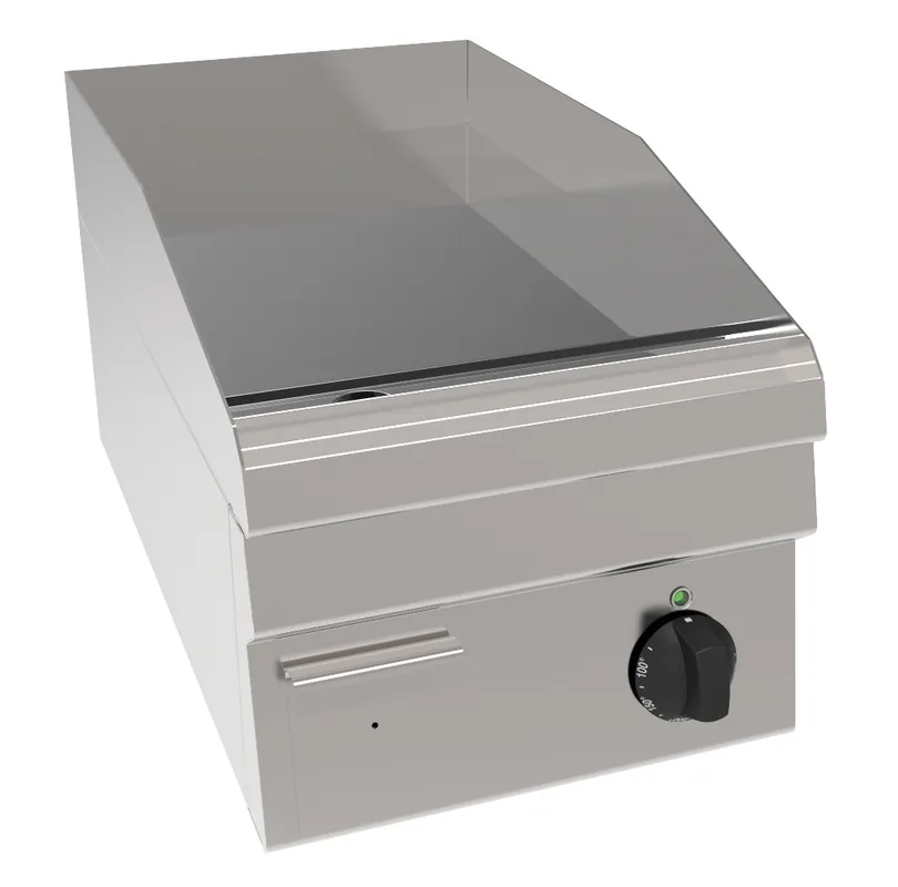 Koop Online Elektrische Bakplaat EBP6 / GL-350HVT - Hard Verchroomde Gladde Plaat - 3,9 kW - 350x600x(H)300mm