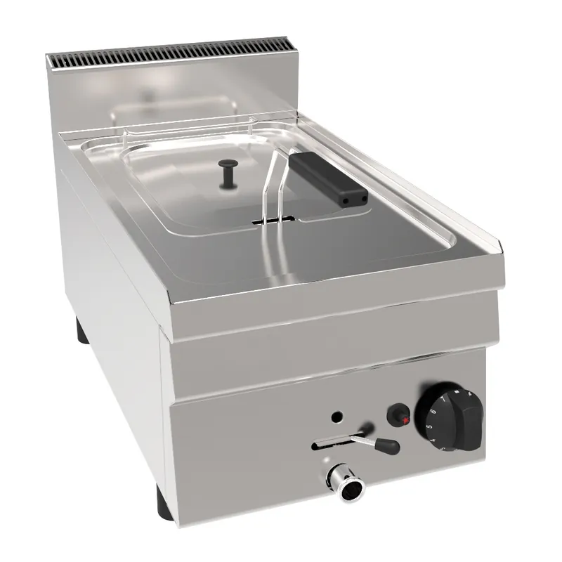 Gas-Friteuse GF6 / 1B8LT - 8 Liter - 6,25 kW - 350x600x(H)300mm Dagaanbieding