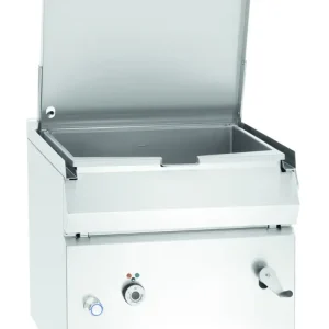Kantelbare Braadpan Elektrisch - Handmatige kanteling - 70 Liter - 9,9 kW - 880x900x(H)900mm Korting