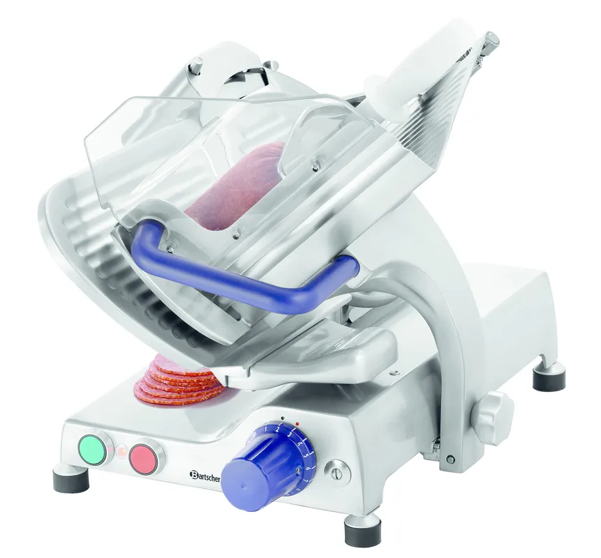 Snijmachine PRO 250-G - Ook geschikt voor Kaas - Ø250mm Mes - 410x560x(H)400mm Beperkte Voorraad