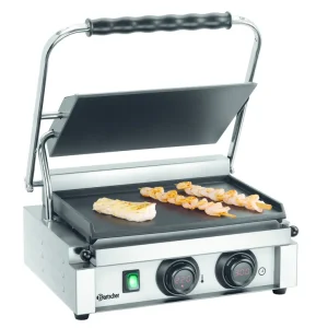 Fabrieksprijs Contactgrill Panini-MDI 1G - Glad/Glad - Digitaal - 2,2 kW - 410x400x(H)200mm