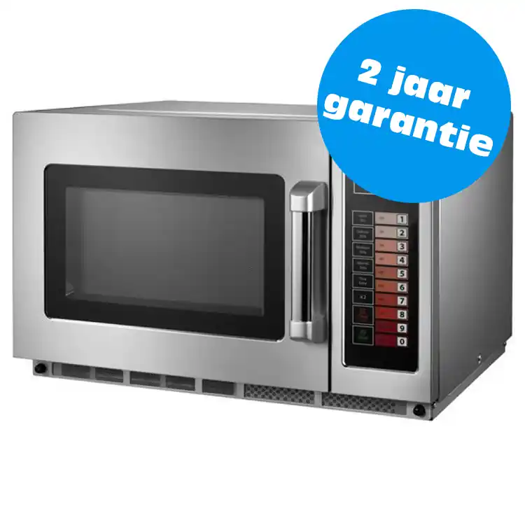Magnetron Digitaal 1800 Watt - RVS Behuizing - 34 Liter - Keramische Bodemplaat - 574x528x(H)368mm Seizoensaanbieding