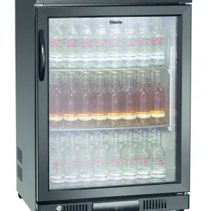 Veilige Betaling Barkoelkast - 124 Liter - Glazen Deur - 600x500x(H)850mm