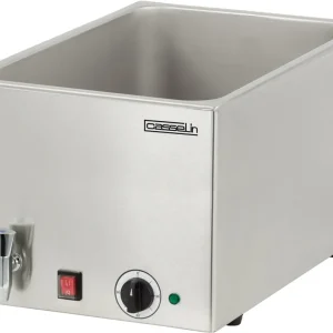Casselin - Bain-Marie met Aftapkraan GN 1/1 - 200 mm - 1,3 kW Hoge Kwaliteit