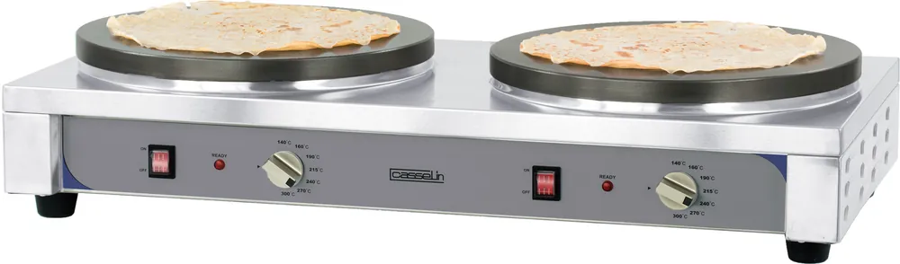 Must-Have Professionele Crêpes bakplaat dubbel Premium 40cm