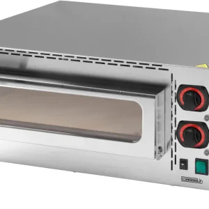 Casselin - Pizzaoven 400 - 2 kW - L 575 x D 536 x H 274 mm Koopje