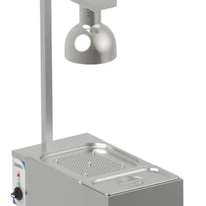 Verwarmde Snij Station Met Bain Marie - 360x690x(H)880 Weekendaanbieding
