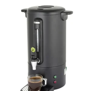 Premium Percolator Concept Line Matzwart - Enkelwandig RVS - 7 Liter - 307x330x(H)450mm