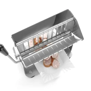 Veilige Betaling Handmatige Worstensnijder - Snijdt 11 Plakken - 214x155x(H)205mm