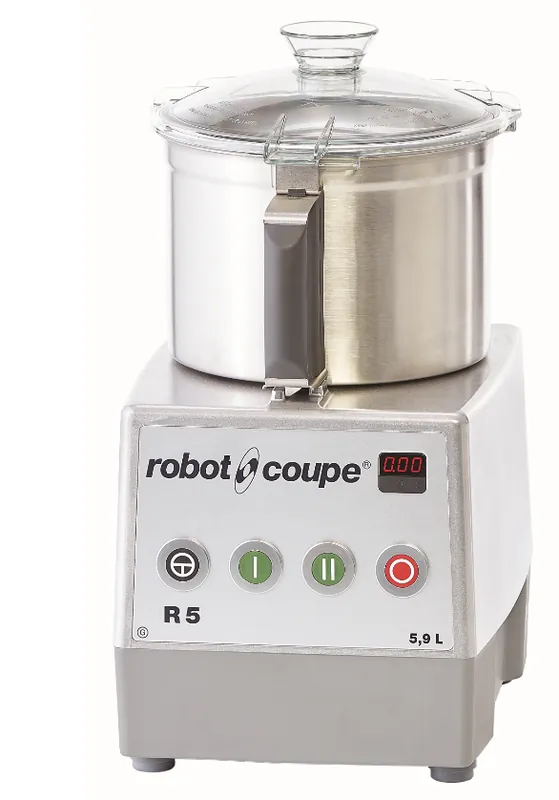 Robot Coupe Cutter R5 - 2V - 5,9 Liter - Tafelmodel - Snelheid: 1.500 - 3.000RPM Nu Kopen