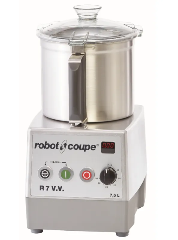 Robot Coupe Cutter R7 V.V. - 7,5 Liter - Tafelmodel - Snelheid: 300 - 3.500RPM Exclusieve Aanbieding