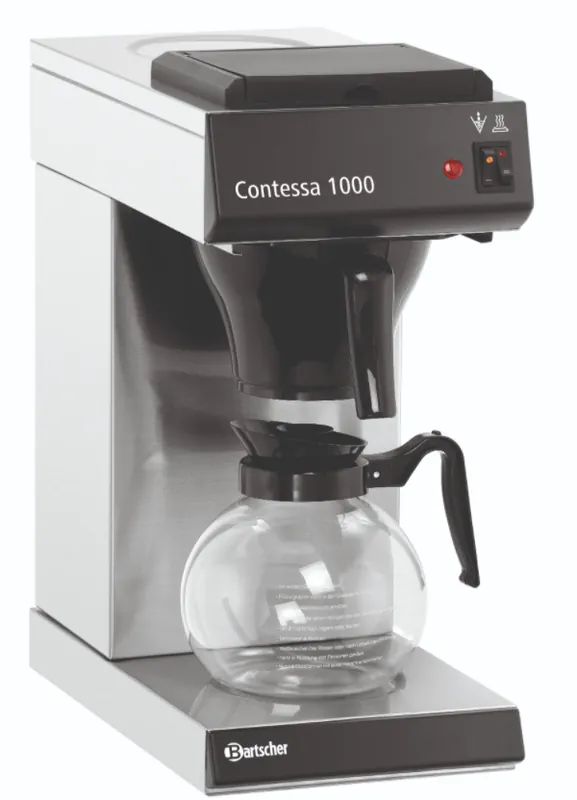 Koffiemachine Contessa 1000 - 1,8 Liter Kan - 1,5 kW - 215x385x(H)460mm Flitsaanbieding