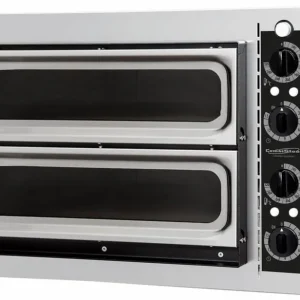 Pizzaoven Dubbel, 2 Pizza's Ø320mm - 2400W - 568x500x430(h)mm Shop Nu
