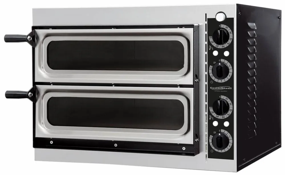 Pizzaoven Dubbel, 2 Pizza's Ø320mm - 2400W - 568x500x430(h)mm Shop Nu
