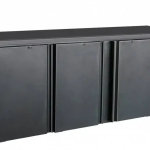 Barkoelkast 3 Blinde klapdeuren - 537 liter - 2002x513x860(h)mm Snelle Levering