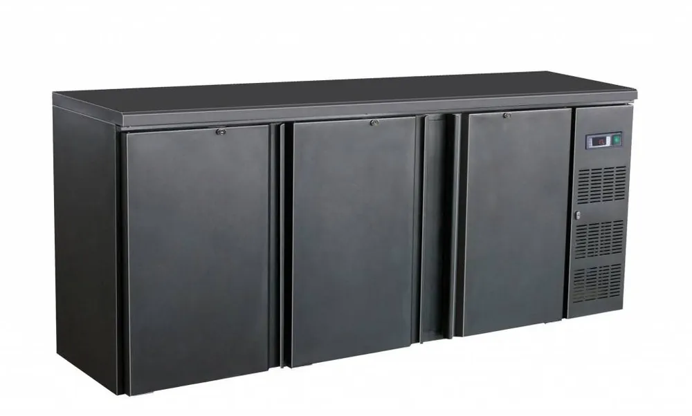 Barkoelkast 3 Blinde klapdeuren - 537 liter - 2002x513x860(h)mm Snelle Levering