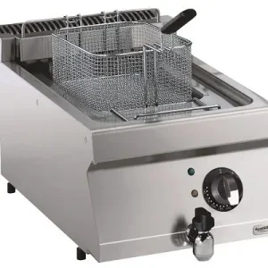Finale Uitverkoop Elektrische friteuse 12 liter - 400V-8.7kW - 400x700x(h)250mm