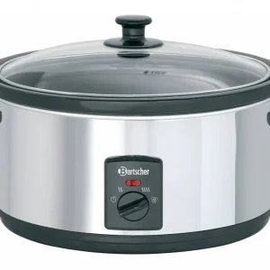 Slowcooker Ovaal + inzetpan van Keramiek - 6,5 liter Gereduceerde Prijs