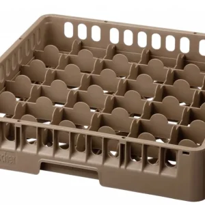 Glazen mand - 36 vakken - Stapelbaar - 500x500x(h)142mm Populair