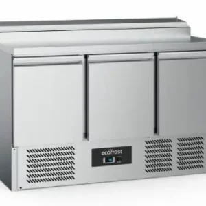 Saladette - 3 deurs - 392 liter - 137x70x(h)97cm Finale Uitverkoop