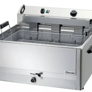 Friteuse - Elektrisch - Bakkerij Vis en Oliebollen - 30 liter - 400V - 15kW - 660x650x(h)410mm Finale Uitverkoop