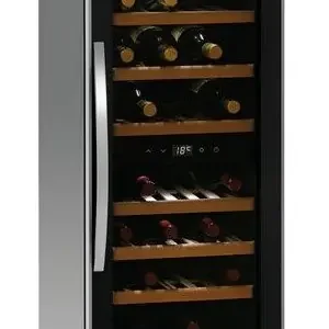 Wijnkoelkast 113 Liter - 2 Zones - Geluidloze Compressor - 396x580x1030(h)mm Op = Op