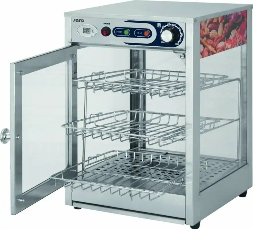 Shop Nu Verwarmde Displayvitrine - 600W - 350x350x520(h)mm