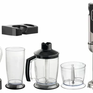 Staafmixerset met Garde 0.8 L + 2 Antislip Onderleggers + 1 Wandhouder - 5 Snelheden - 700 W Exclusieve Aanbieding