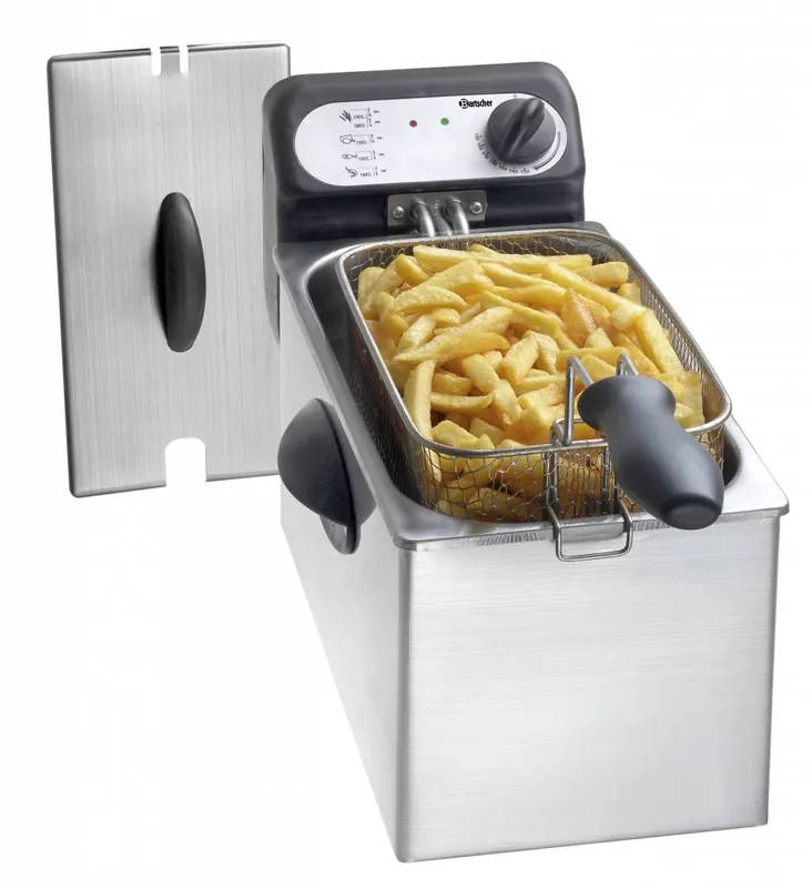 Direct Verzonden Friteuse Basic - 3 liter - 2kW - 220x400x(H)240mm