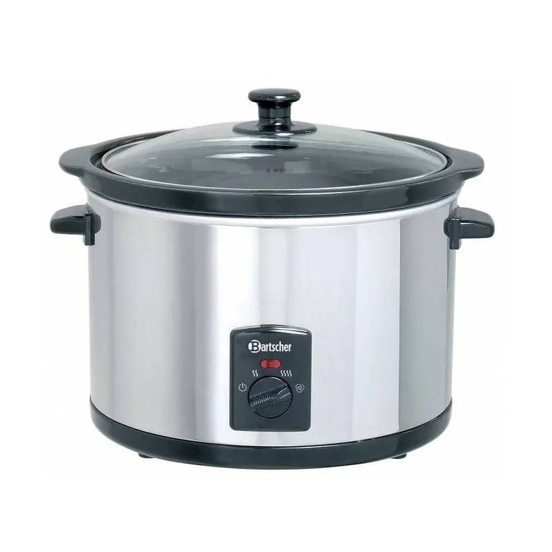 Slowcooker Rond + inzetpan van Keramiek - 5,5 liter Nu Kopen