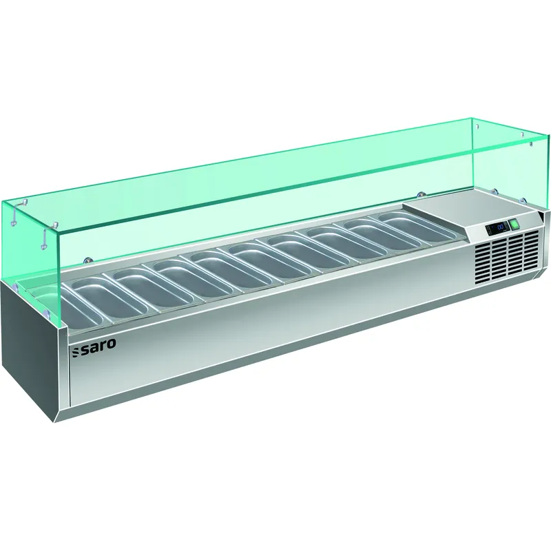 SARO Opzet koelvitrine - 1/4 GN model VRX 2000/330 Premium