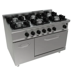 Direct Beschikbaar SARO Gasfornuis met gasbakoven model E7/KUPG6LN