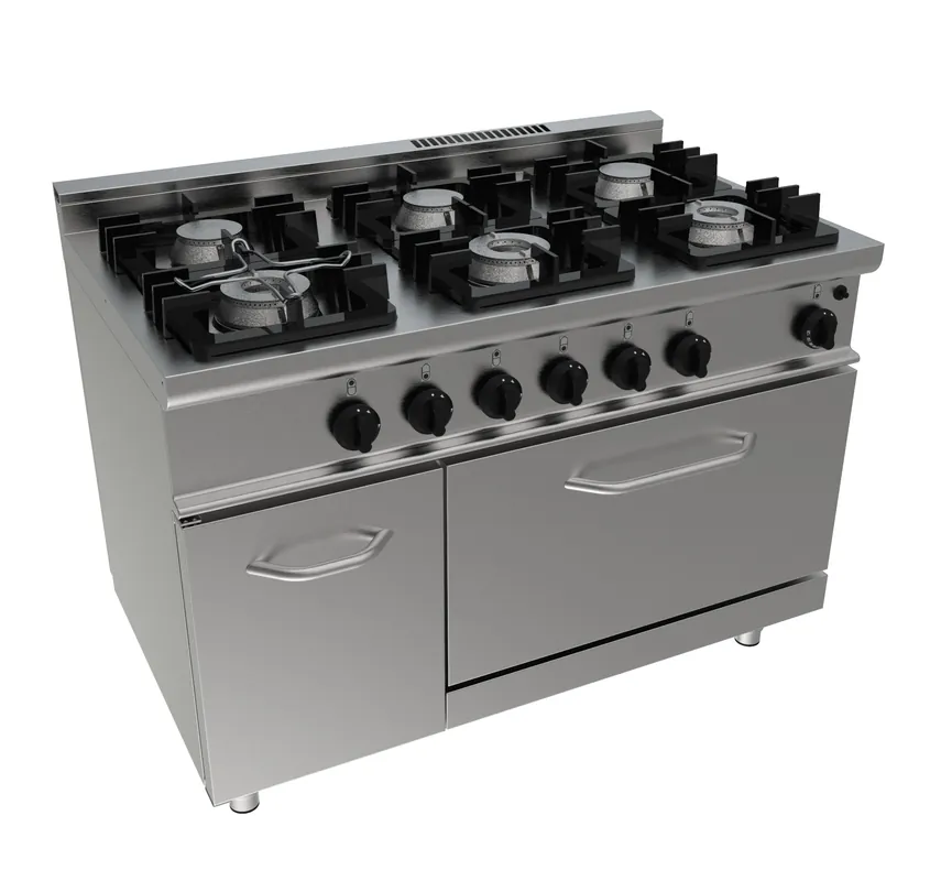 Direct Beschikbaar SARO Gasfornuis met gasbakoven model E7/KUPG6LN
