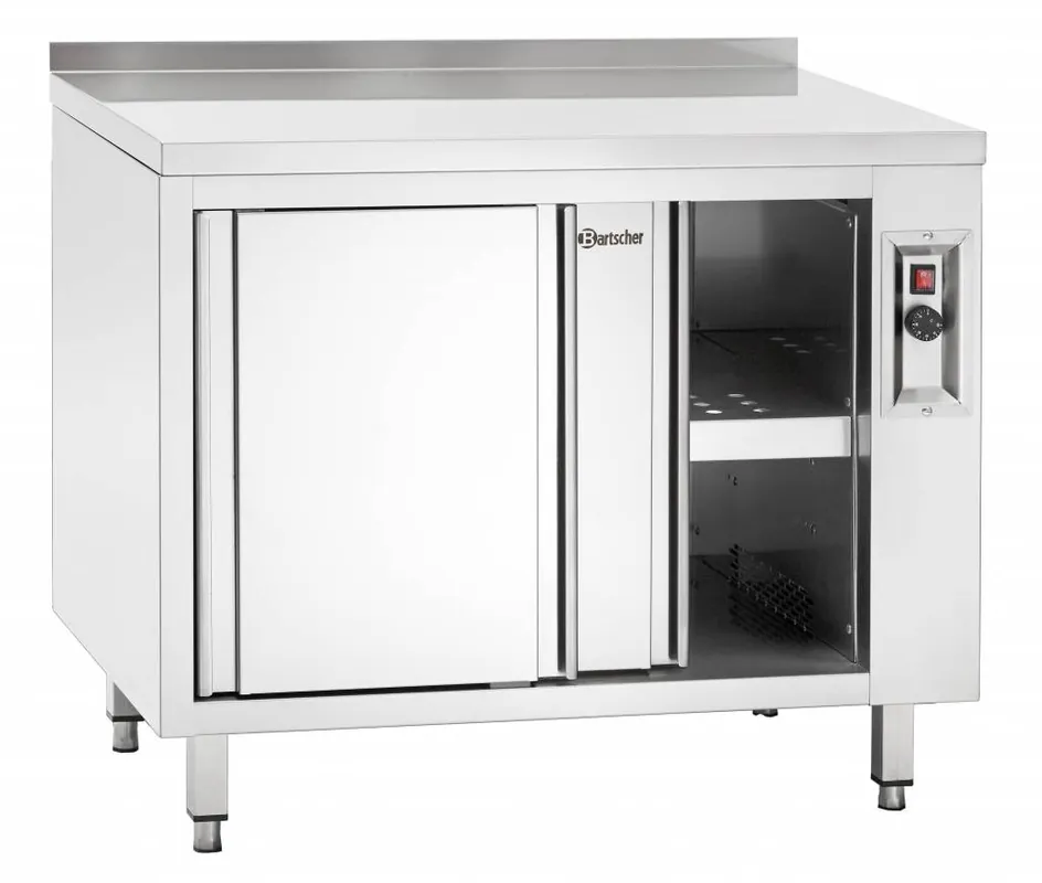 Warmkast met Schuifdeuren en Tussenschap - 100x70x(h)85/90cm Premium