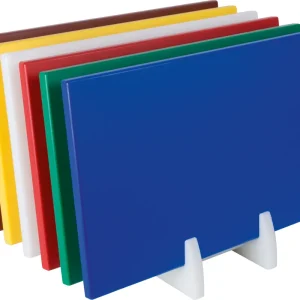 SARO Polyethyleen snijplank met anti slip voetjes Groen Flitsaanbieding