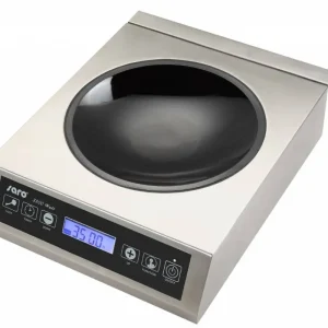 Inductie wok digitaal incl wokpan - 34x44,5x(h)11,5 - 3500W/230V Merkproduct