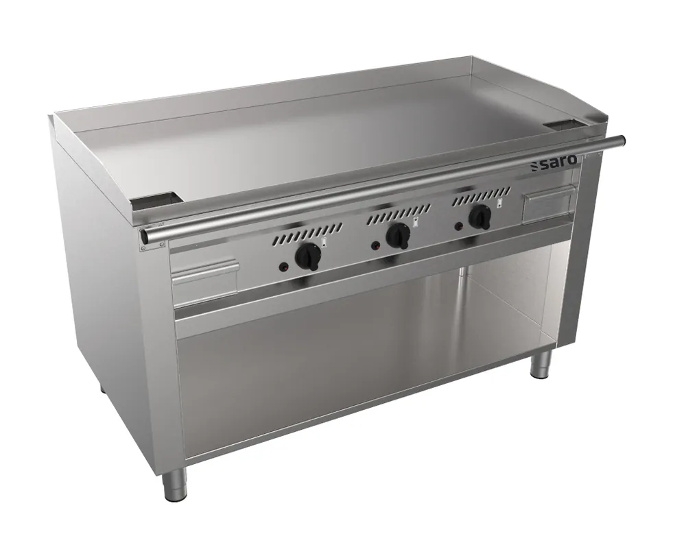 SARO Gas Teppanyaki Grill met open onderstel TED3/140G Beste Prijs