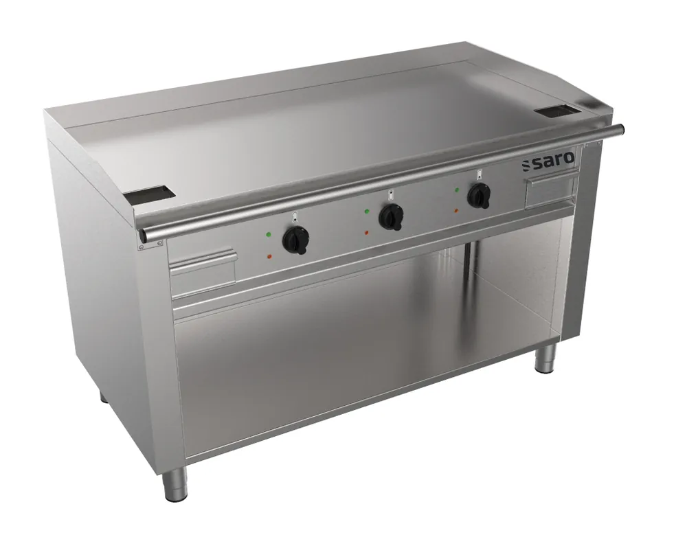 Snelle Levering SARO Electr. Teppanyaki Grill, open onderstel,TED3/140E