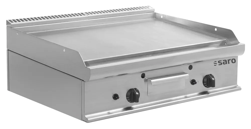 Weekendaanbieding SARO Gasgrillplaat model Tischmodell E7/KTG2BBL