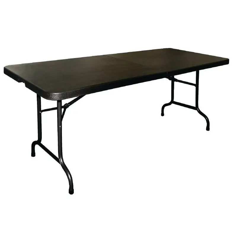 Hoge Kwaliteit Klaptafel - Zwart - 1829x762x(h)735mm