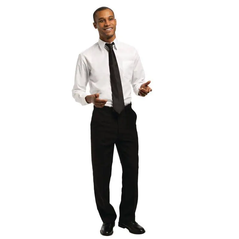Premium Overhemd Wit Unisex Maat S