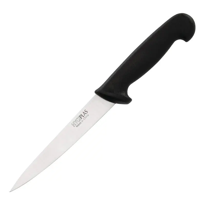 Fileermes Zwart - Hygiplas - 150mm Actieprijs